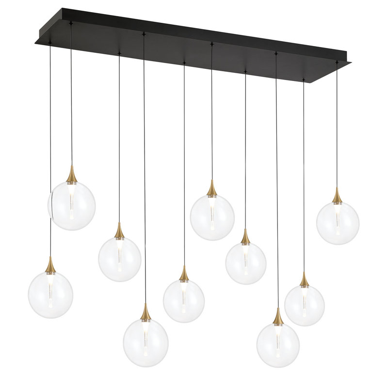 Lustre 47 "Iissa 10L, Or / transparent