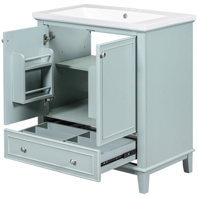 Meuble-lavabo 30 po avec lavabo en céramique