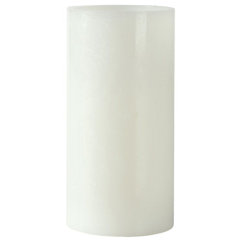 Flat Top LED Wax Pillar, 3x6 Inch