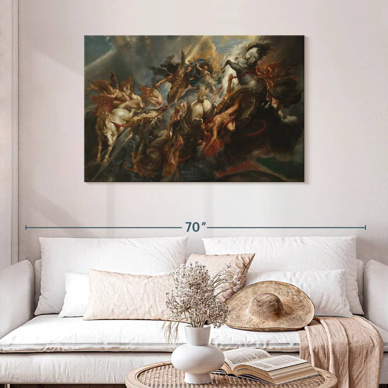 Leisha, la chute de Phaeton, H 30 po x l 45 po