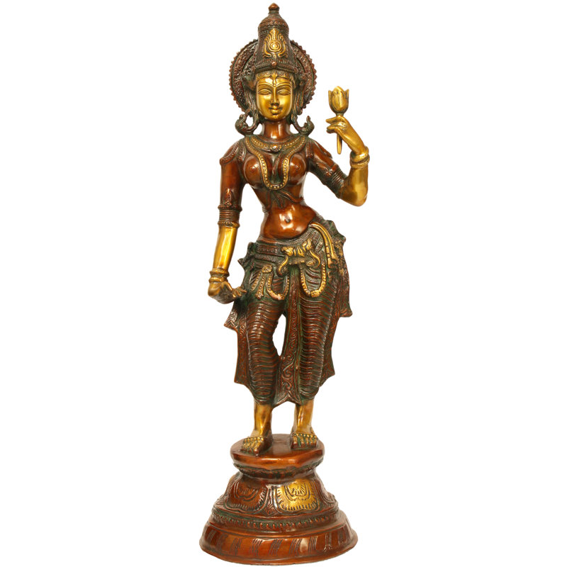 Religious & Spiritual Statue, Brown/Gold