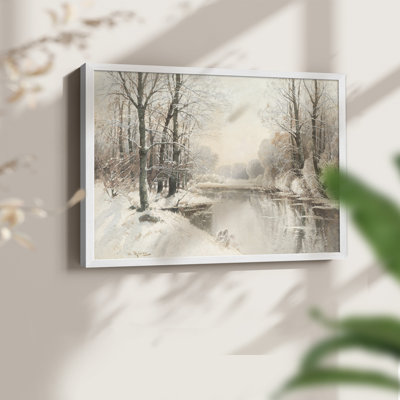 Paysages rétro-CCxxviii - reproduction encadrée - réversible