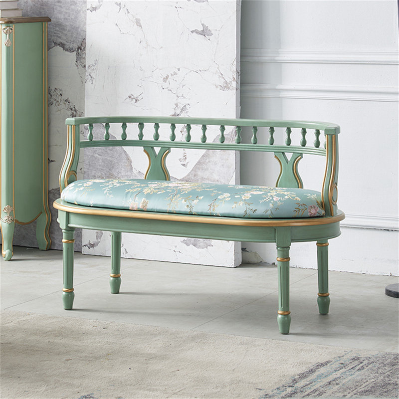 American-style Green Bench