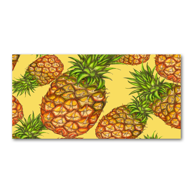 Pineapples - Wrapped Canvas Print