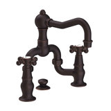 Chesterfield Bathroom Bridge Faucet with Drain Assembly