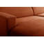Almontiser Cozzy Reclining Corner Sofa in Curdouy Velvet Fabric-2083540573-2084426455