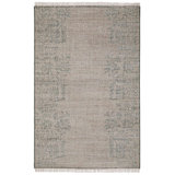 Bloom Rug: Decorator Hand Knotted Rug in Natural/Green