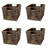 Hyacinth Storage Basket with Handles, Rectangular-178646946