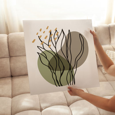«Botanical Marine Botanical Bohemian», reproduction d'art non encadrée