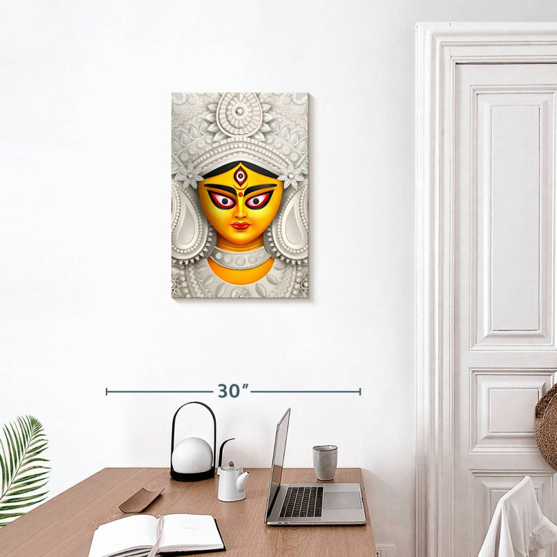 Adella Hindu Goddess Durga, 24" H x 16" W