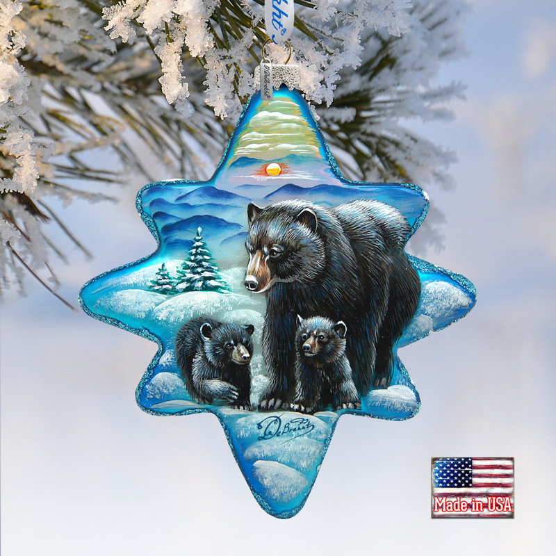 Collection de splendor de noël en forme de "black ours story" north star