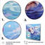 «Blue Serene Hippo Majesty - Hippopotamus», art mural bleu-1039864668-806284244