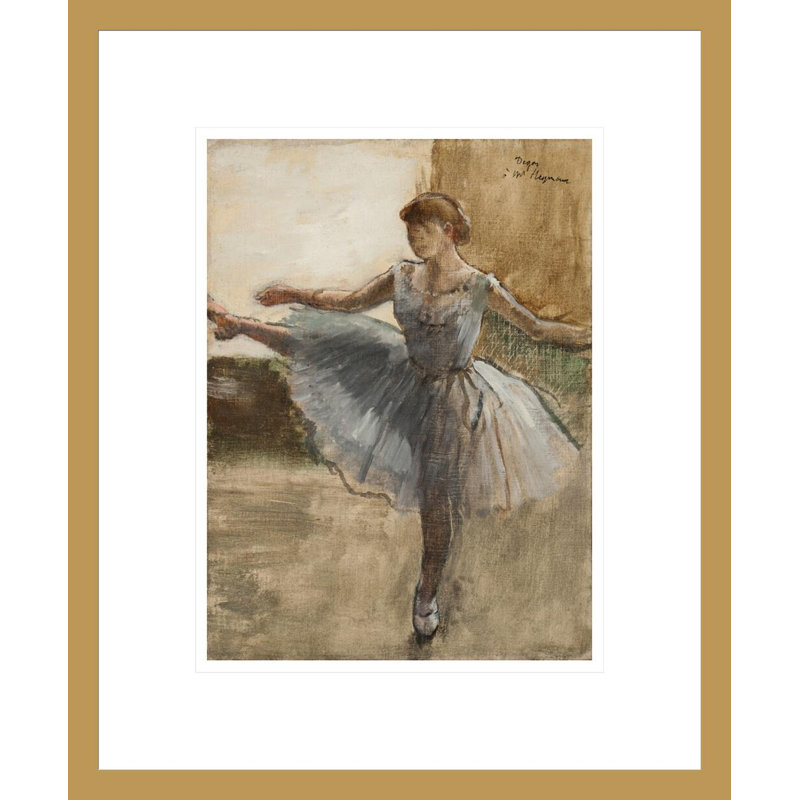 «The Ballerina» par Edgar Degas, impression giclée encadrée, H 16,58 po x l 13,75 po