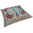 Floral Cotton Blend Throw Pillow