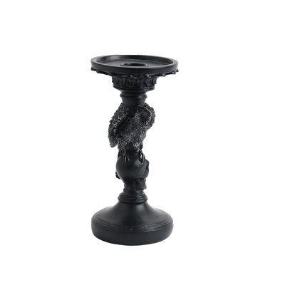Halloweens Decorations Scary Skeletons Resin Candle Holders Haunteds House Party Decorations