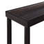 Tables de bout étroites avec tablette, ensemble de 2-908679517