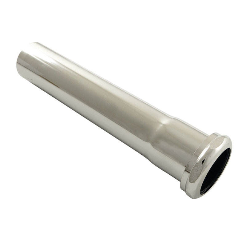 Tube de rallonge à joint coulissant en laiton 1-1 / 2 po x 8 po Kingston Brass Century, Nickel poli