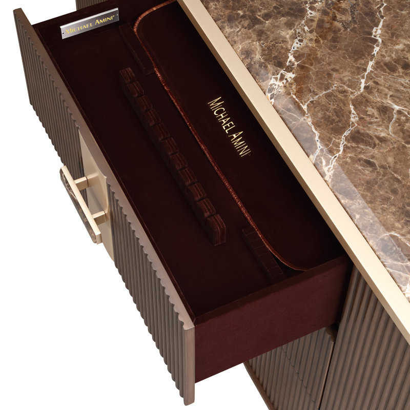 West Kensington Sideboard - Sea Salt Caramel, Brown