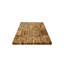 BingLTD - Comptoir de comptoir rectangulaire standard en bois d'acacia avec grain de bout L 42 po x l 30 po