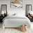 Simple Rectangular Upholstered Platform Bed-874568952