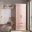 Bhodhini Manufactured Wood Wardrobe-1903141746