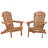 Set Of 2 Outdoor Folding Adirondack Chair-2093056166