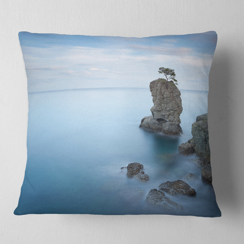 Coussin de portofino park tree, 18 po x 18 po, Coussin décoratif