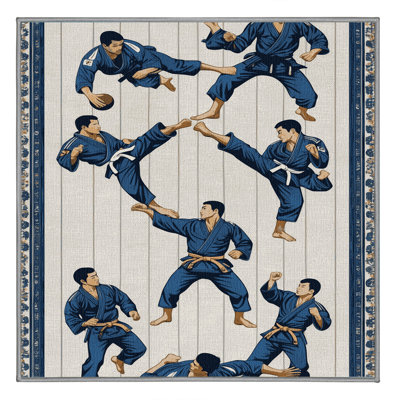  Tapis lavable de sport Judo