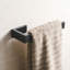 Porte-serviettes de salle de bain à angle simple en acier inoxydable Sus304-112872813