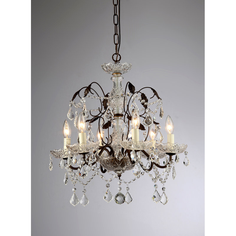 Lustre 8 lumières façon bougie Weinert