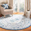 Aurich Light Grey/Blue Oriental Rug-992150964