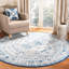 Tapis oriental gris clair / bleu Aurich-979548225