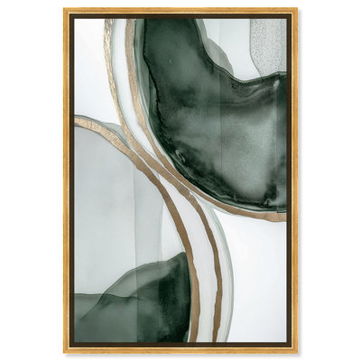 Art abstrait sur toile Ebb and Flow par Art Remedy