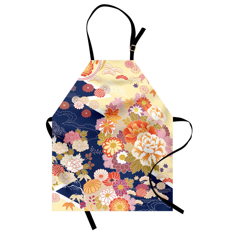 Multicolore, tablier japonais East Urban Home, cuisine, jardinage
