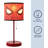Idea Nuova Spiderman Stick Table Kids Lamp With Pull Chain