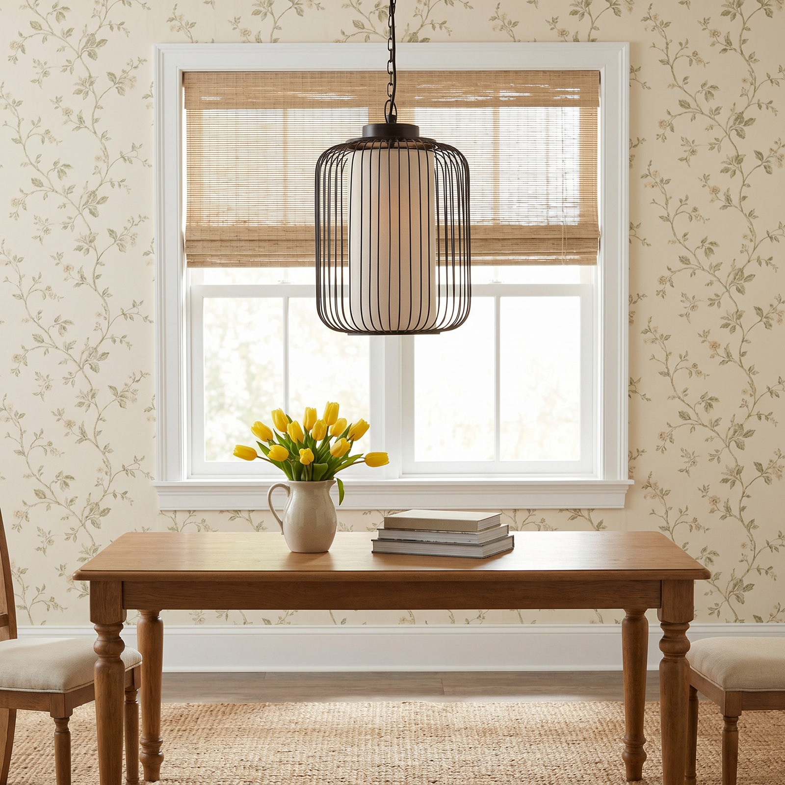 Geometric Single Light Pendant