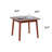 Jerene Solid Wood Modern Square Coffee Table-1483044062