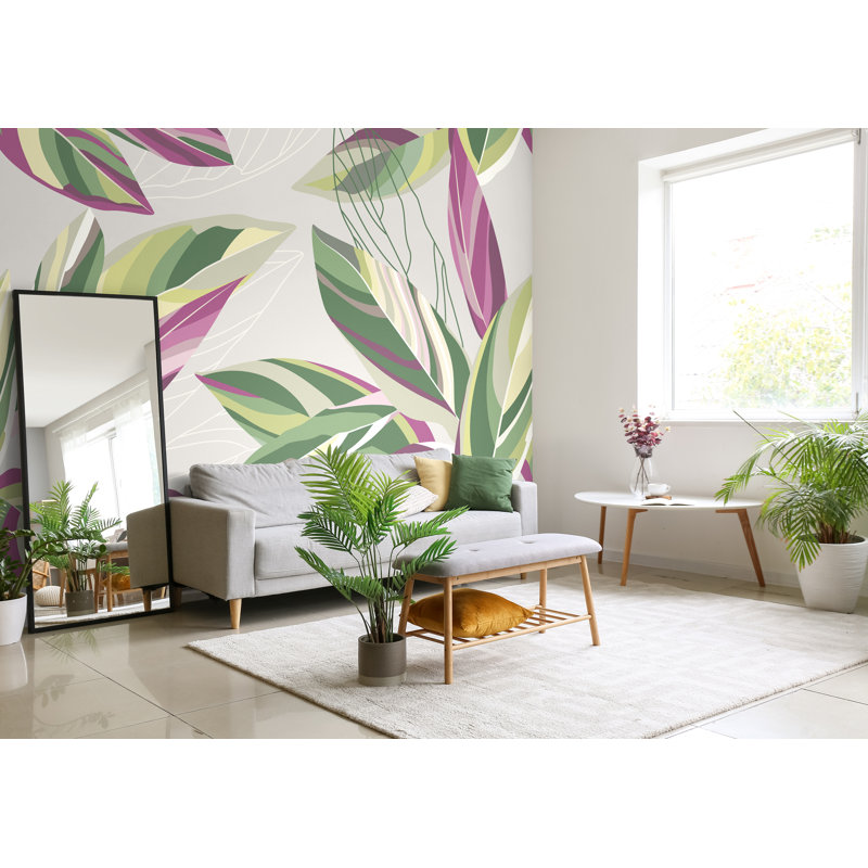 Auberta Mural,  280cm L x 350cm W , Grey