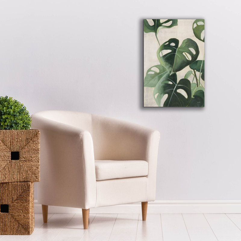Toile épique Graffiti «Tropical Study 4 C» par Julia Purinton, 12 po x 18 po, H 26 po x l 18 po x P 0,75 po