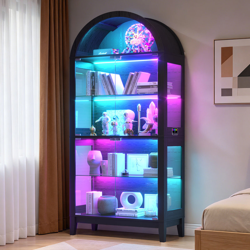 Display Cabinet, Black