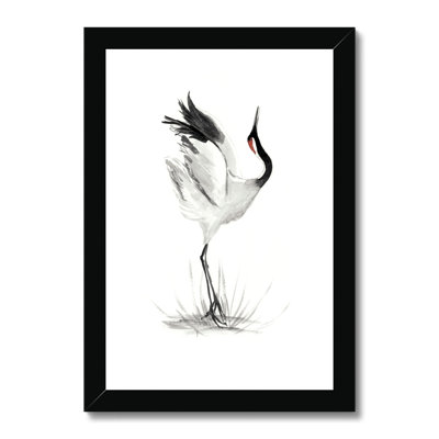 Japanese Cranes I by Naomi McCavitt - Painting