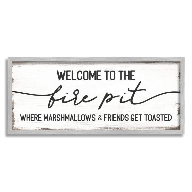 Welcome Welcome, H 10 po x l 24 po x P 1,5 po, Estampe numérique Farmhouse