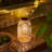 Nyota 9.75" Metal Woven Solar Powered  Outdoor Hanging Lantern-1919826625