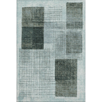 Premium Machine Washable Mayfield Geometric Rug