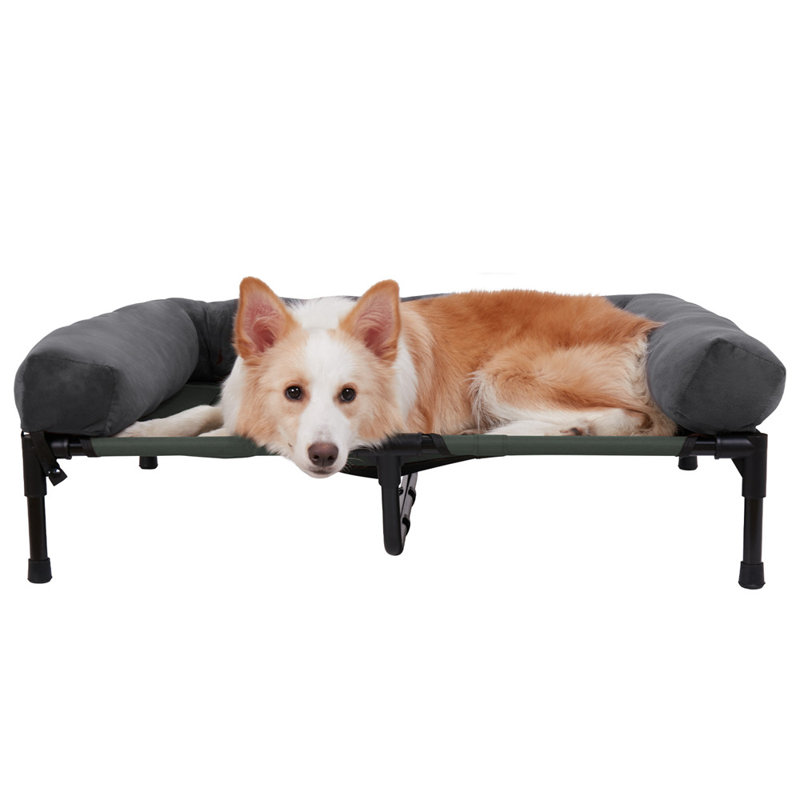 Goetz Pet Bed, 28cm H x 90cm W x 70cm D, Grey