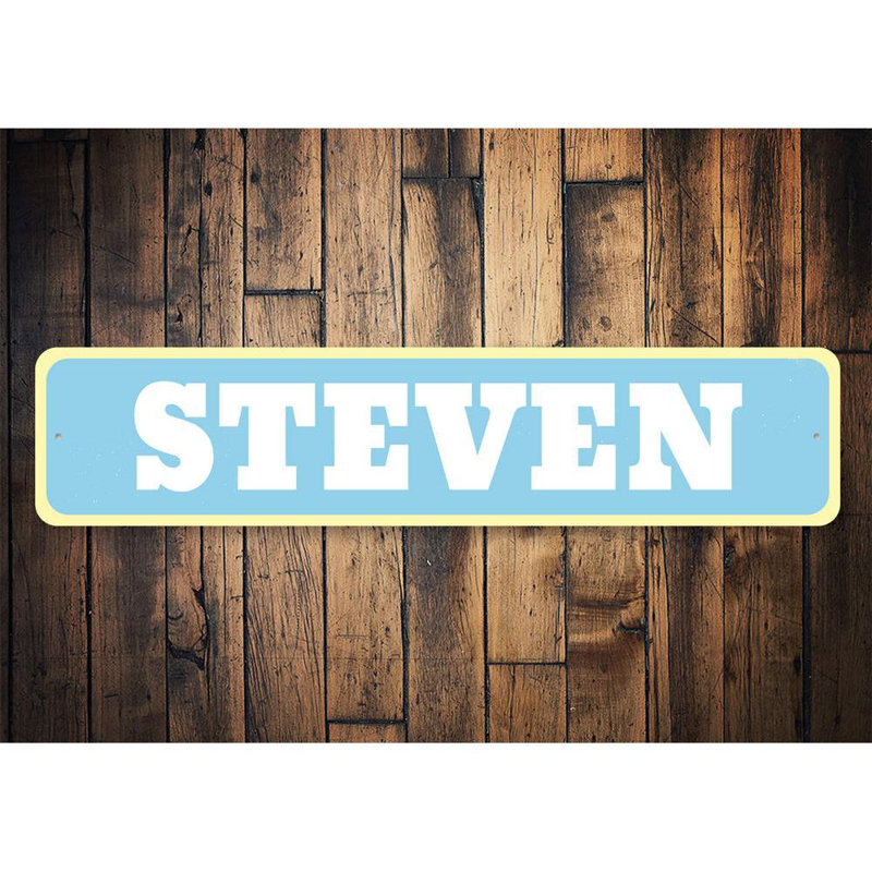 Plaque en aluminium personnalisée, H 4 po x l 18 po x P 0,04 po, Oui