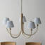 Santiago 5 - Light Shaded Chandelier-109846847
