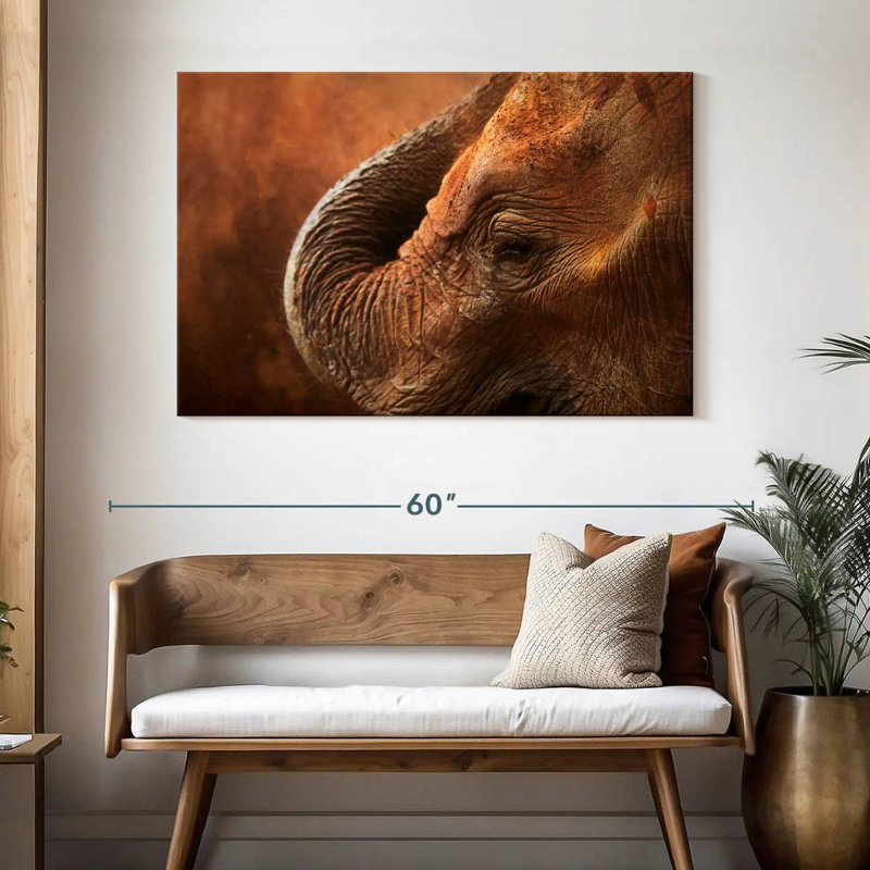 Brampt Sleeping Mammoth, 32" H x 48" W