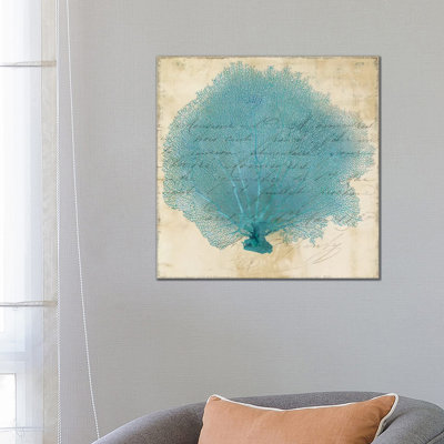 Blue Coral IV by PI Studio - Wrapped Canvas Painting