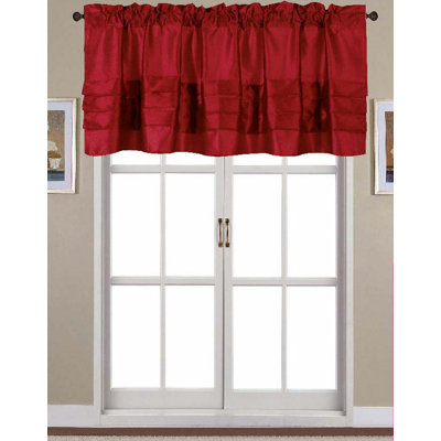 Stolz Solid Colour Tailored Window Valance